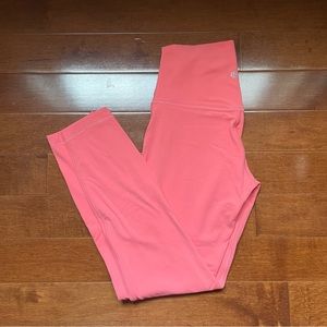 Lululemon Athletica Align 25” size 6 Guava Pink Leggings
